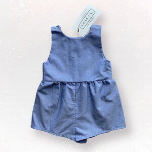 NWT Amae Co. sz 2/3 Chambray Romper